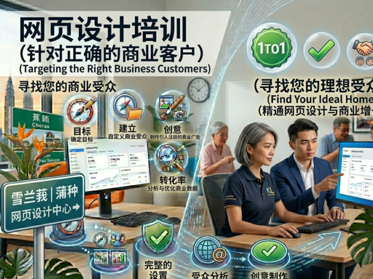 🌐 网站如何帮助马来西亚企业老板提升销售（沙登、斯里肯邦安、蕉赖 & 八打灵再也）