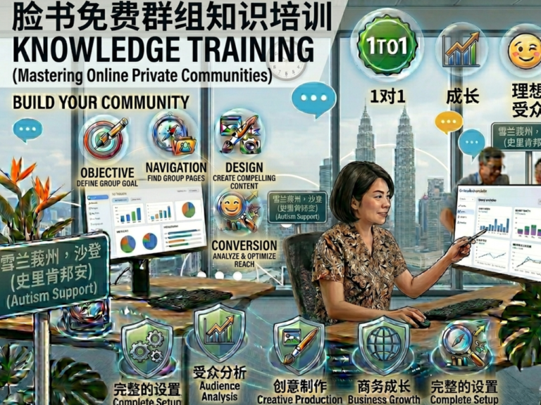 📱 为什么免费 Facebook 群组可以帮助你的生意（AEON Cheras Selatan、AEON Taman Equine 与八打灵再也）
