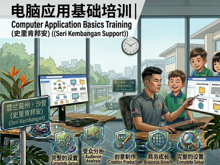 💻 为什么孩子越早学习电脑，将来越有优势（沙登、斯里肯邦安、武吉加里尔、蕉赖、蒲种、加影）