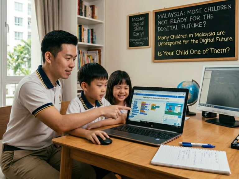 👨‍👩‍👧 Most Children in Malaysia Are NOT Ready for the Digital Future (Is Your Child One of Them?)