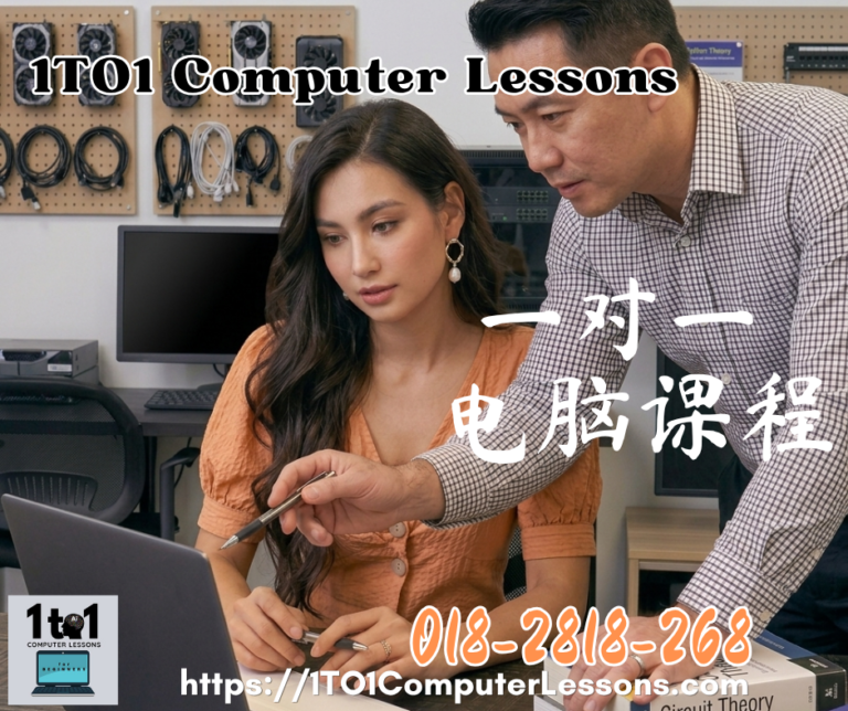 💻 “I Never Thought I Could Use a Computer Like This…” — Real Student Transformations After 1-to-1 Lessons in Serdang, Seri Kembangan, Cheras, Kajang, Puchong, Bukit Jalil, Subang, USJ, PJ & KL
