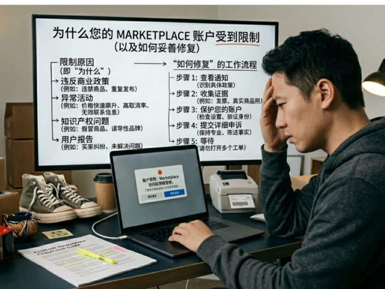 🛒📱 为什么你的 Facebook Marketplace 账号会被限制（以及如何正确解决）
