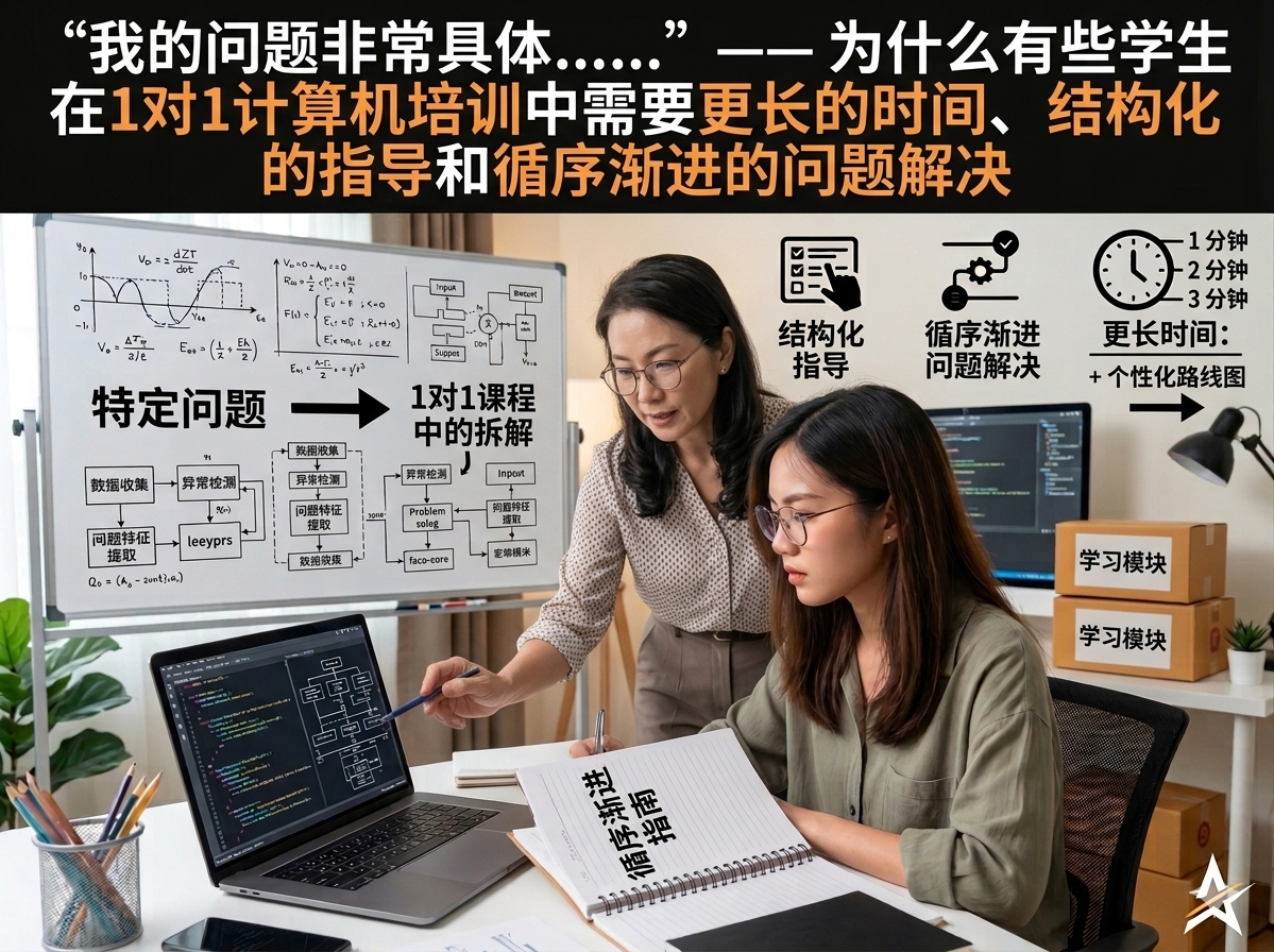 💻「如果你的问题是这种具体情况——一般学习方法是解决不了的」为什么 1TO1 一对一步骤教学是马来西亚工作型电脑问题的唯一实用解决方案 7 028c