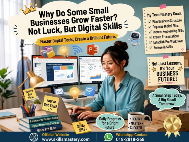 💻 Why Some Small Businesses Grow Faster Than Others? (Digital Skills Decide The Future) – (A Reality Check For Business Owners In Serdang • Taman Equine • Seri Kembangan • Balakong • Cheras • Kajang • Puchong • Bukit Jalil • Sri Petaling • OUG • Old Klang Road • Kuchai Lama • Sungai Besi • Mid Valley • Sunway • Subang • USJ • SS15 • SS2 • Damansara • Ara Damansara • Petaling Jaya • Mont Kiara • Kuala Lumpur)